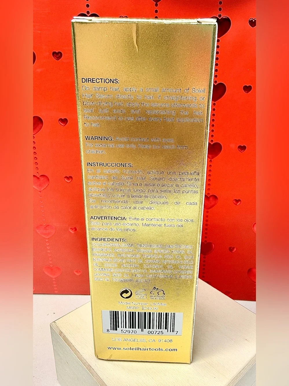 Moroccan Hair Serum - New - MSRP $249.99